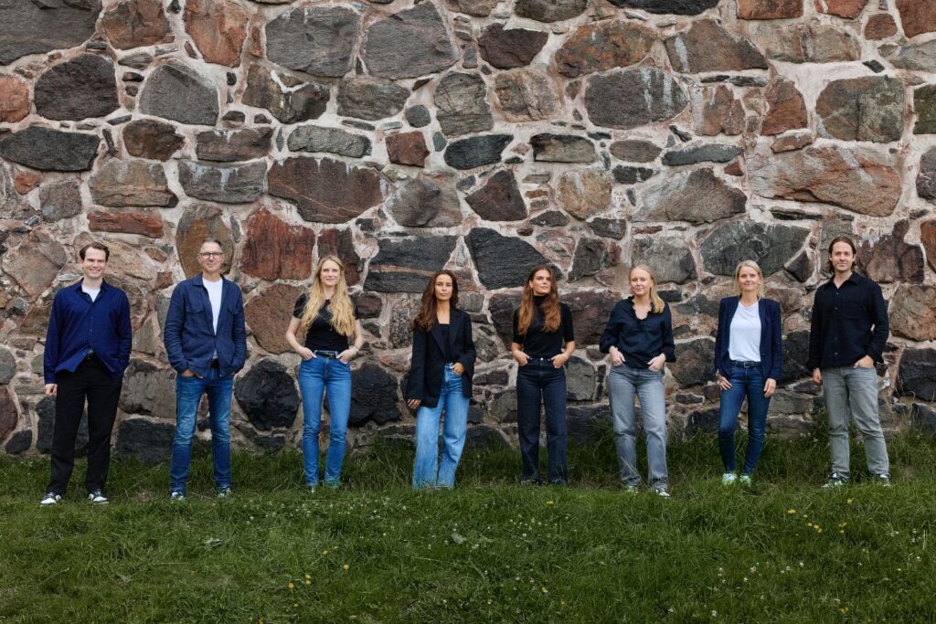Gruppbild på Heyman-teamet